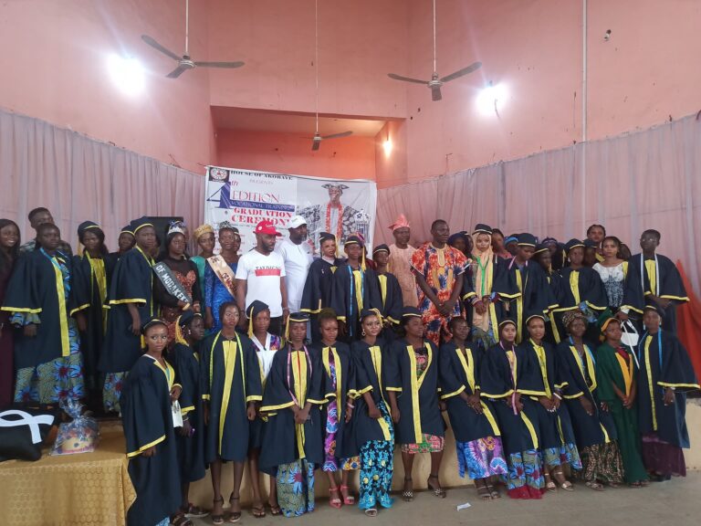 Sam Oyus Foundation Empowers House of Akoraye Graduands with Work Equipment