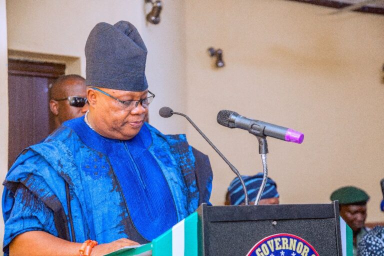 Armed Forces Emblem Launching: We Must Care For Veterans – Governor Adeleke