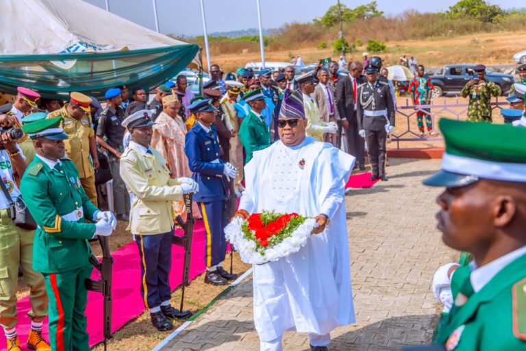 Armed Forces Remembrance Day: Governor Adeleke Drums Support For The Military