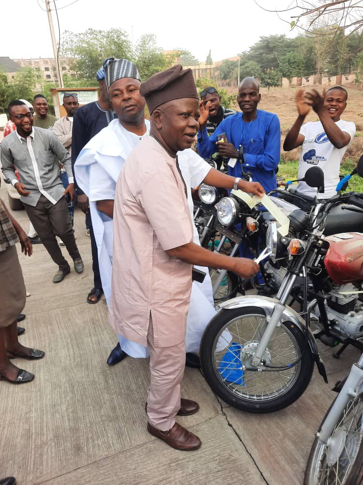 Osun Government Unveils New Motorcycles for Revenue Dispatch Riders