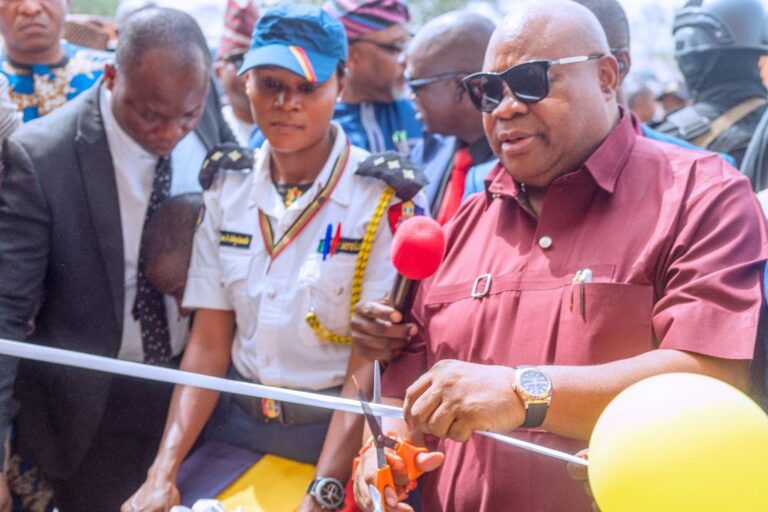 Governor Adeleke Commissions new Fire Service Trucks, Promises to Unveil Disaster Management Strategy