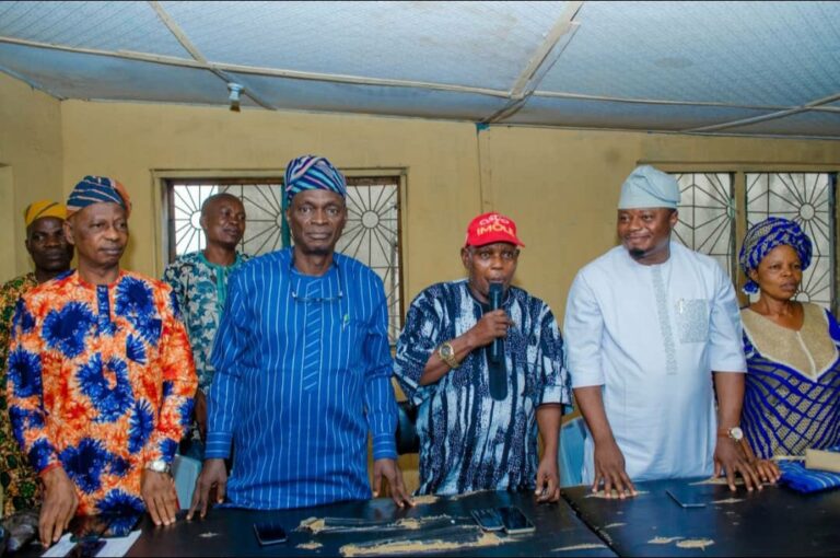 Ife East  Area Office PDP Leaders Endorse Governor Adeleke for Second Term