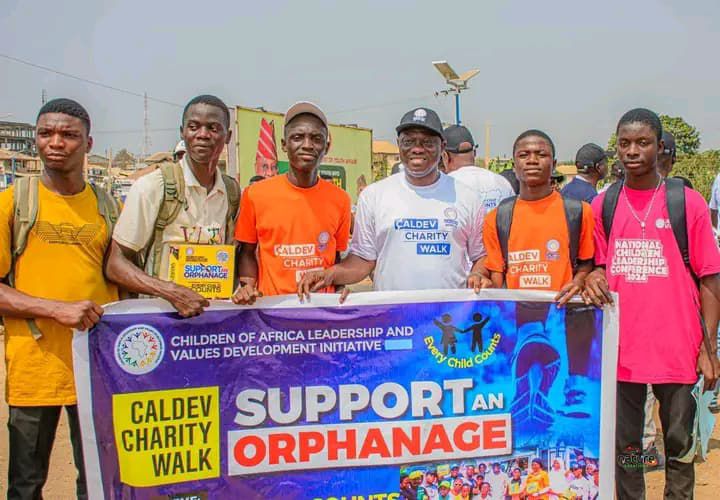 CALDEV organizes charity walk to raise funds, support for Orphanages in Osun