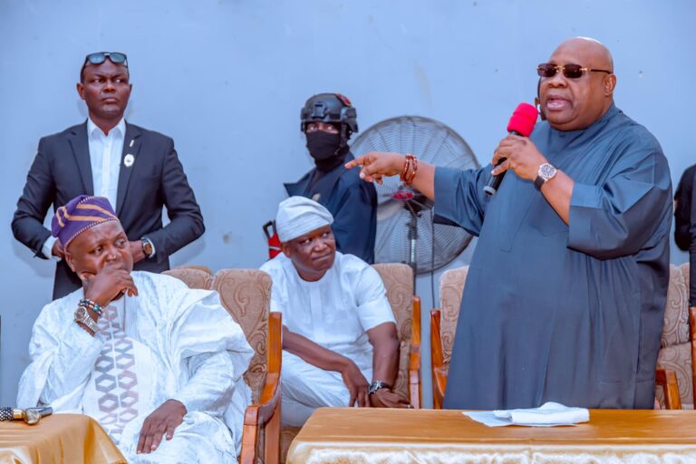 Esa Oke/Ido Ayegunle: Governor Adeleke Pays Condolence Visit, Promises Panel of Inquiry