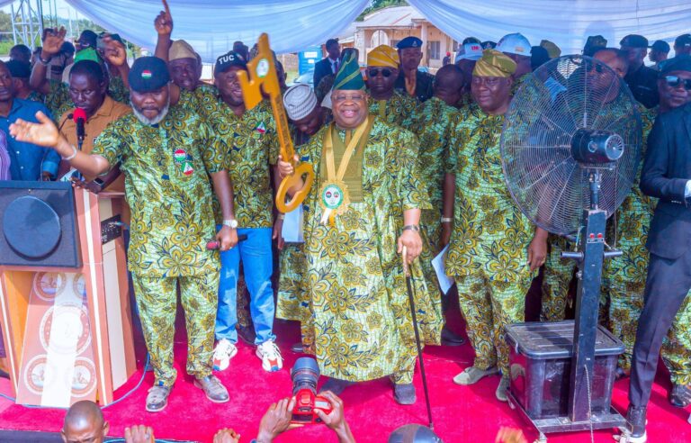 May Day: Osun Workers Endorse Governor Adeleke for Second Term