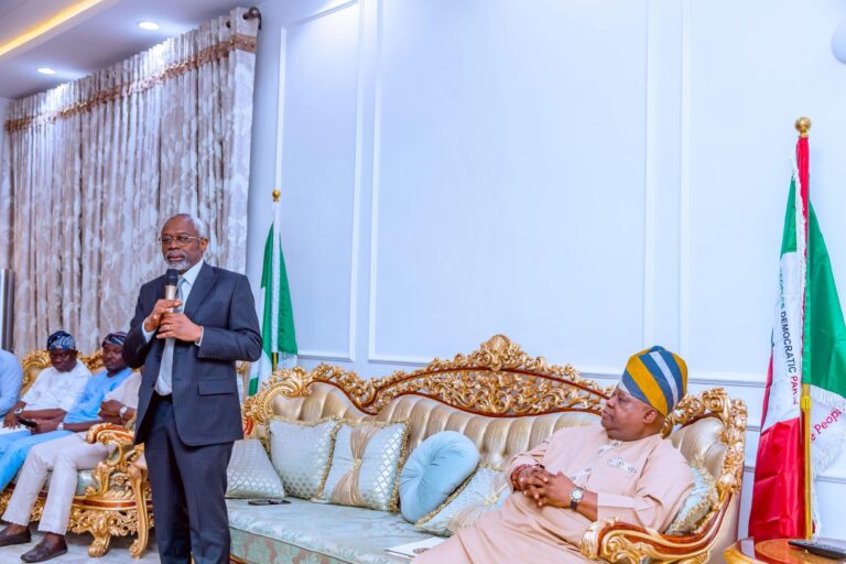 Gbajabiamila Commends Governor Adeleke, says “You and Your Team are Doing A Phenomenal Job”